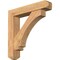 Ekena Millwork Imperial Craftsman Smooth Bracket w/ Offset Brace, Western Red Cedar, 7 1/2"W x 38"D x 38"H BKT0806X38X38IMP04SWR - alternate 1